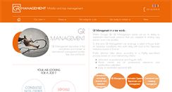 Desktop Screenshot of gr-management.com